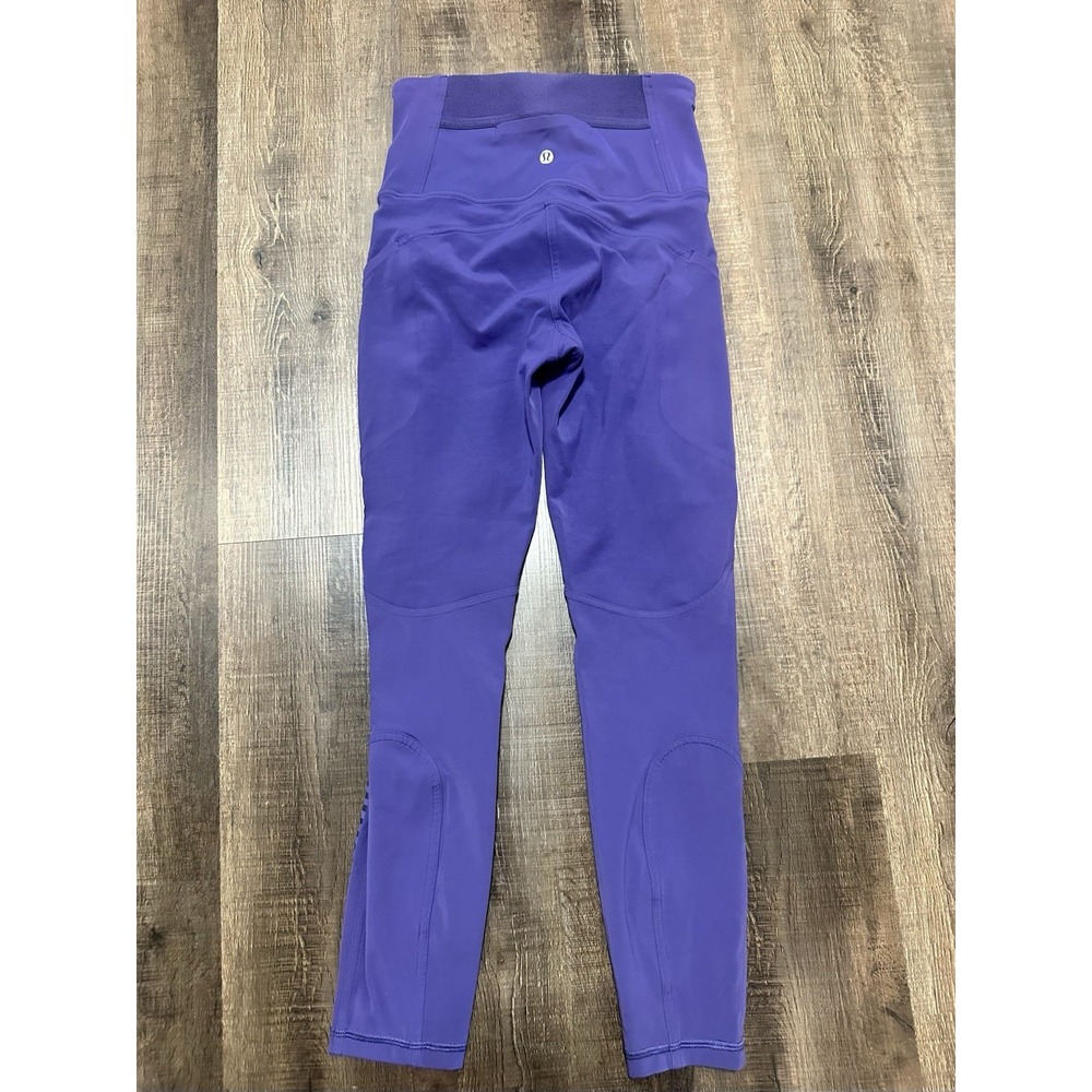 Lululemon Rogue Renegade‎ Super High Rise Tight Midnight Orchid Size 4
